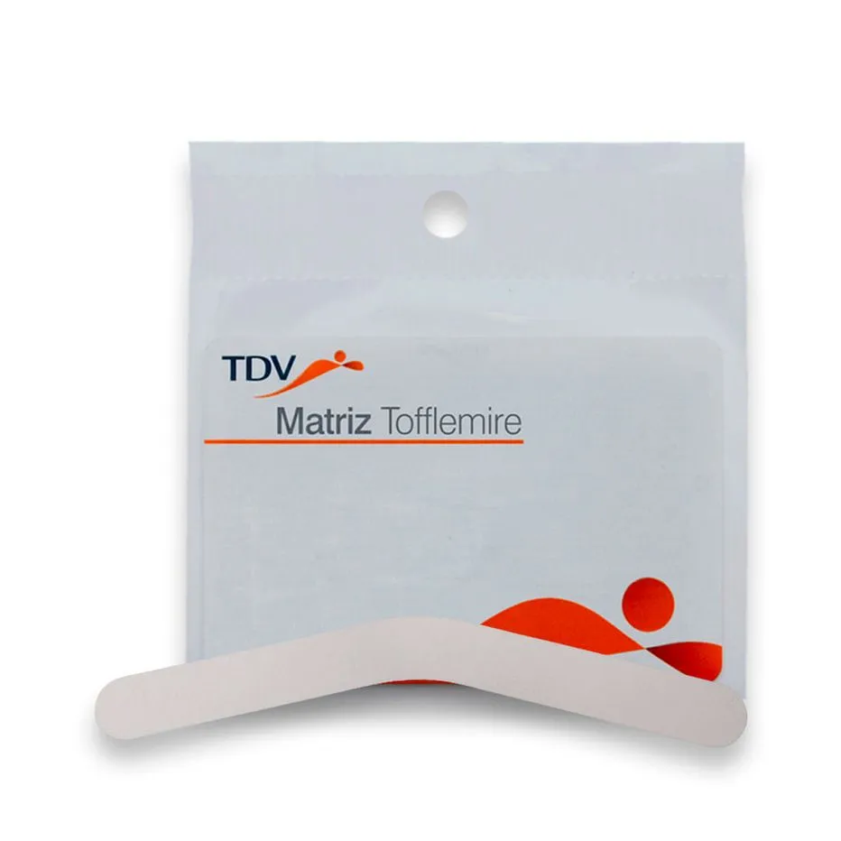 Banda de Aço Matriz Tofflemire com 12 unid - TDV